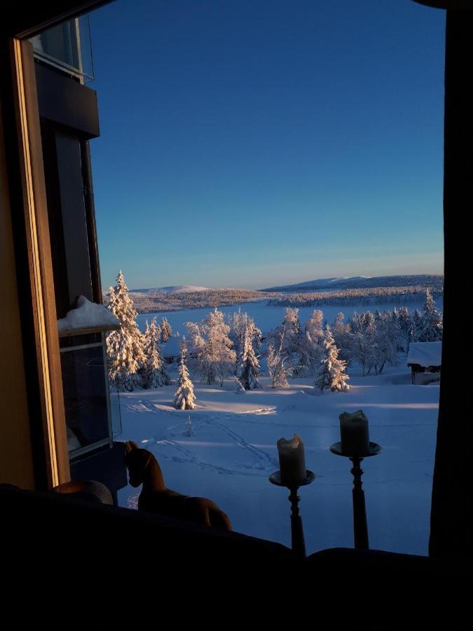 Leilighet Med Panoramautsikt Sjusjoen Innendors Parkering Exteriör bild