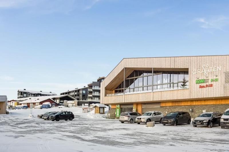 Leilighet Med Panoramautsikt Sjusjoen Innendors Parkering Exteriör bild