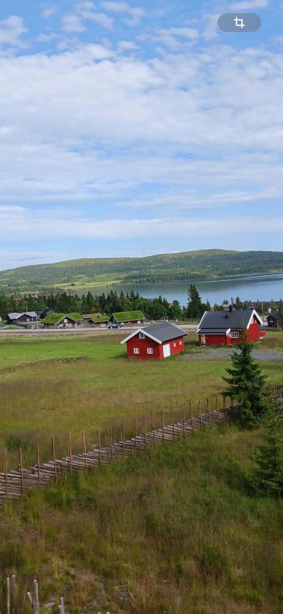 Leilighet Med Panoramautsikt Sjusjoen Innendors Parkering Exteriör bild